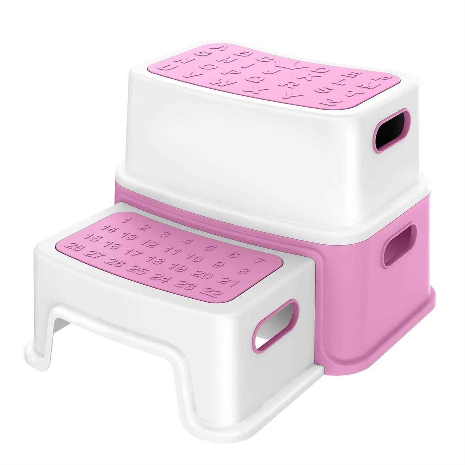 Ronipic 2 Step Stools for Kids Toddler Step Stool for Toilet Potty Training