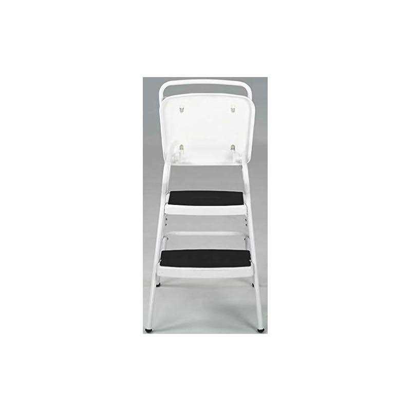 Cosco Retro Counter Chair/Step Stool with Lift-up Seat - Image 3