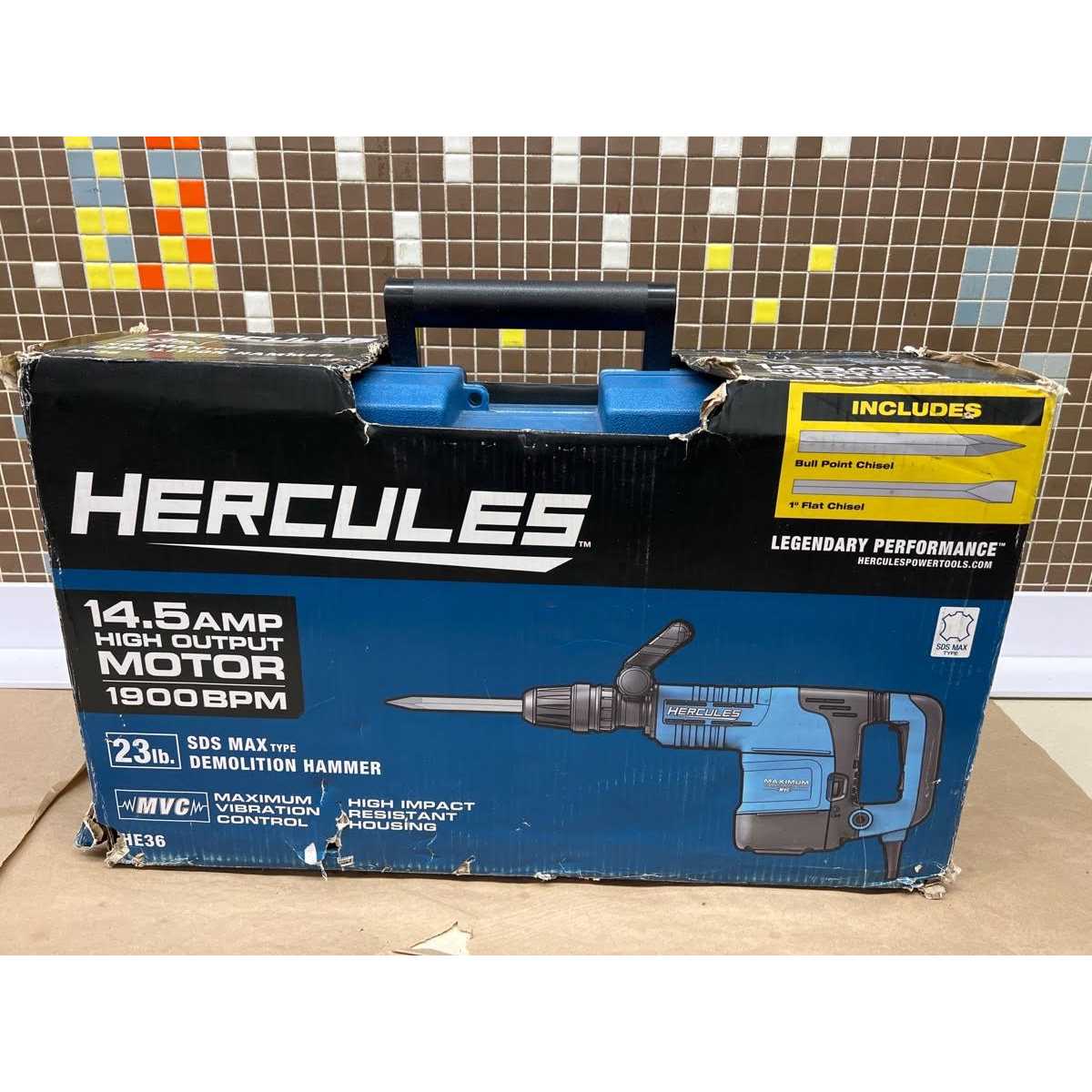 Hercules HE36 Demolition Hammer - Image 3