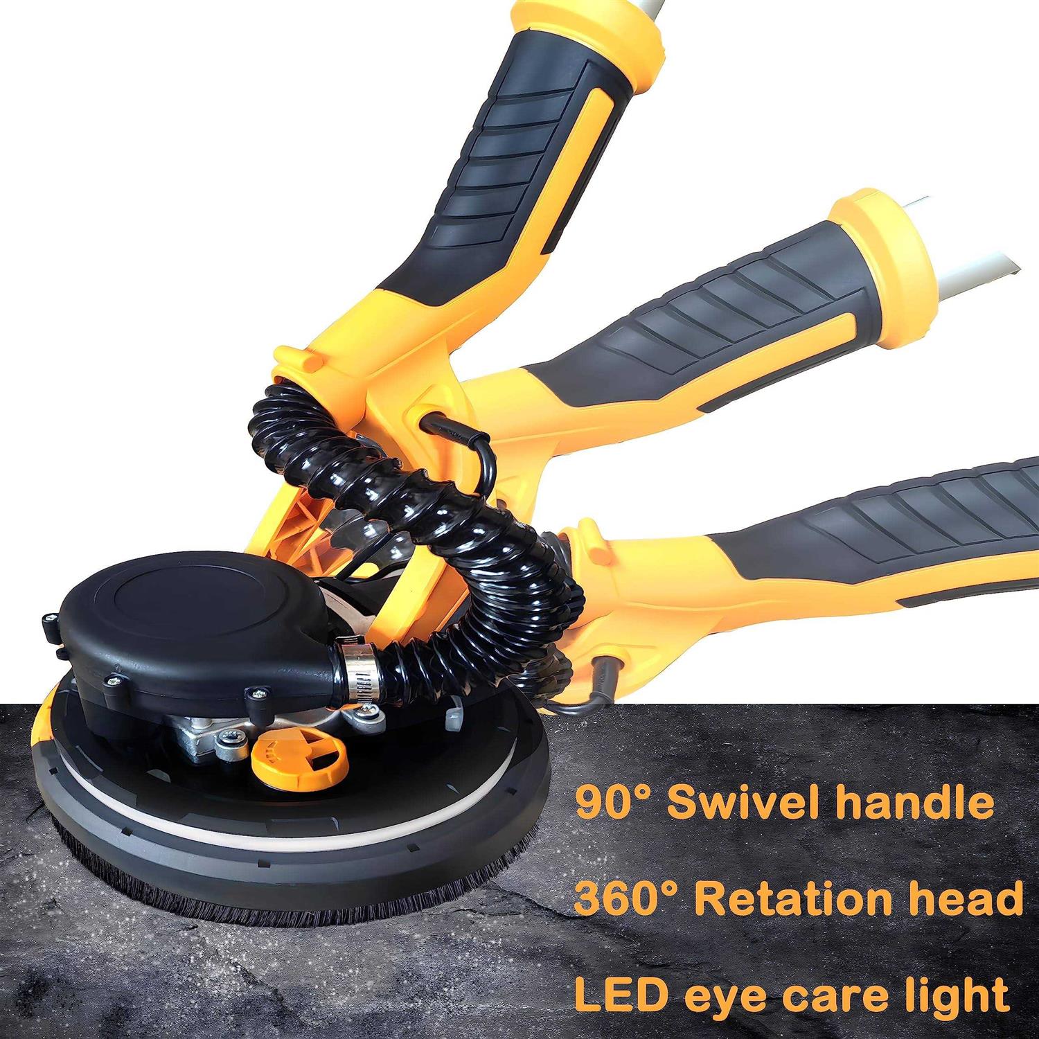 Drywall Sander with Dust Self Suction System 750W Power 800-1750RPM - Image 3