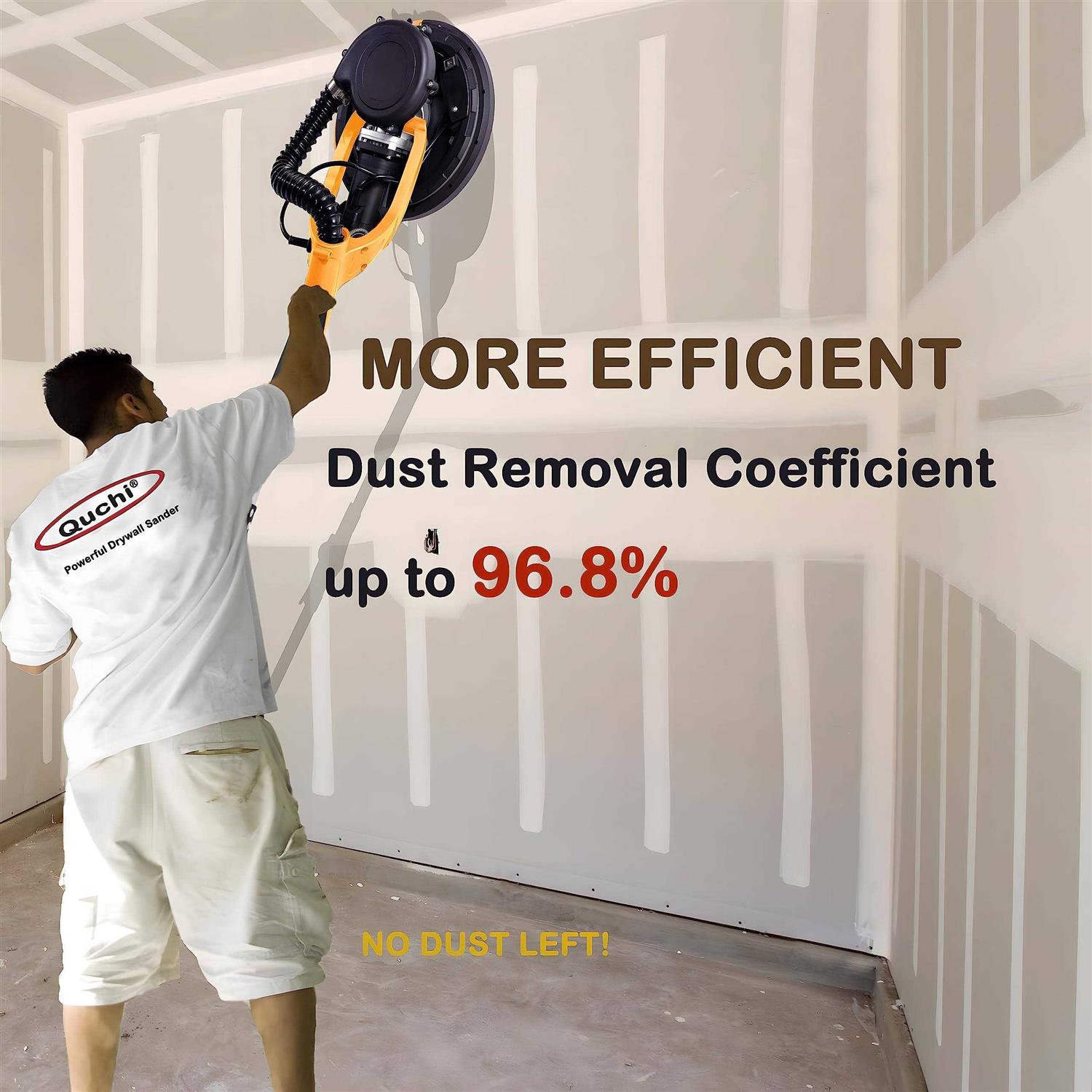 Drywall Sander with Dust Self Suction System 750W Power 800-1750RPM - Image 5