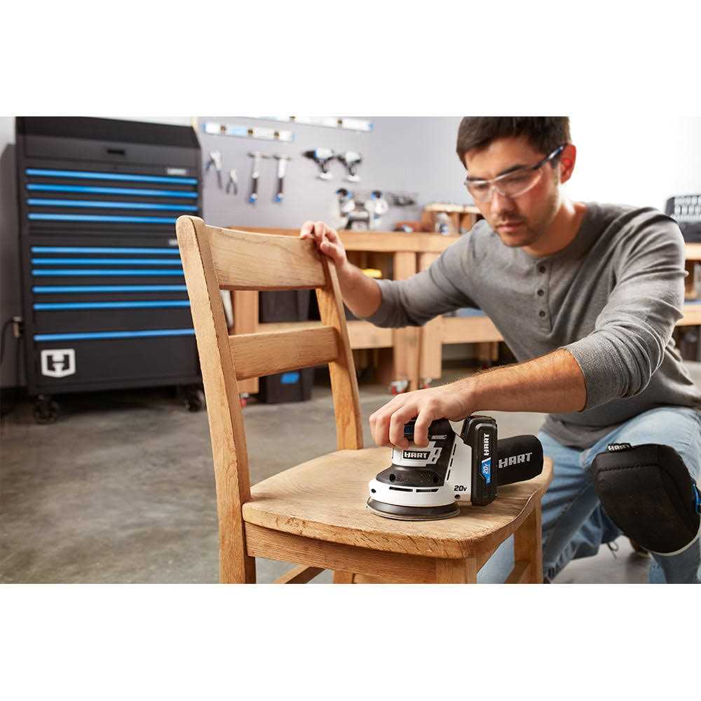 Hart 20-Volt Cordless Random Orbit Sander HPSD01 - Image 3