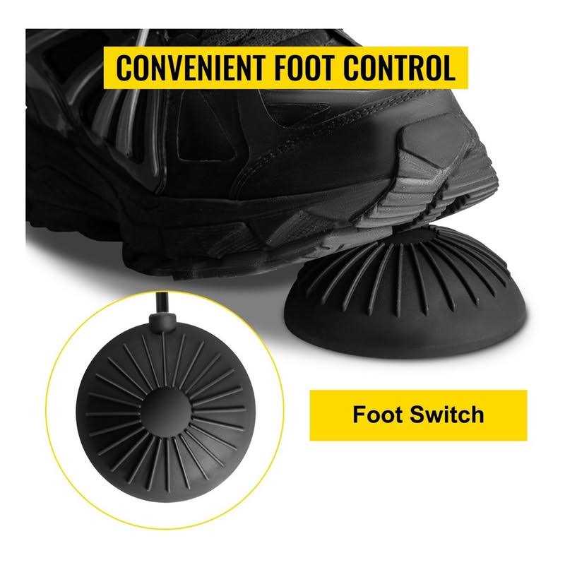 VEVOR Sewer Machine Drain Cleaner 100'x1/2 550W Sewer Cleaning Clog w/ Cutters - Image 5