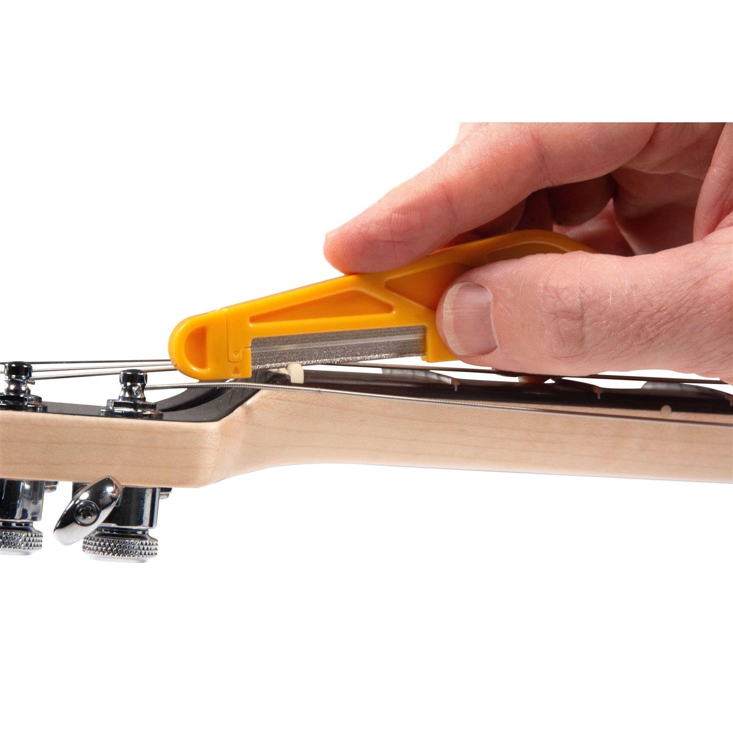 Music Nomad 6 pc. Electric Guitar Diamond Coated Nut File Set - Image 4