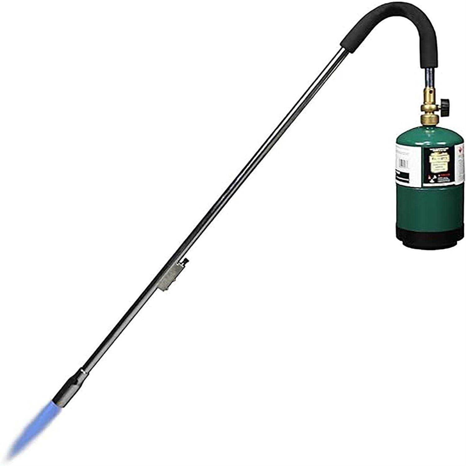 KOMAN Weed torch Propane Burner,35 long arm,Fuel by 1LB Propane Gas