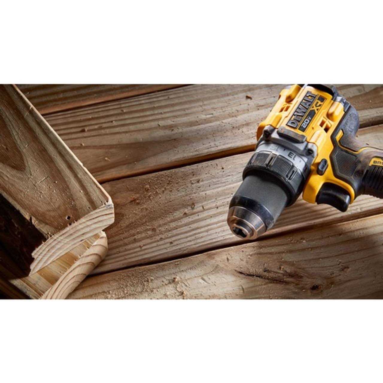 Dewalt DCD800P1 20V MAX XR Brushless Cordless 1/2 in. Drill/Driver Kit - Image 5
