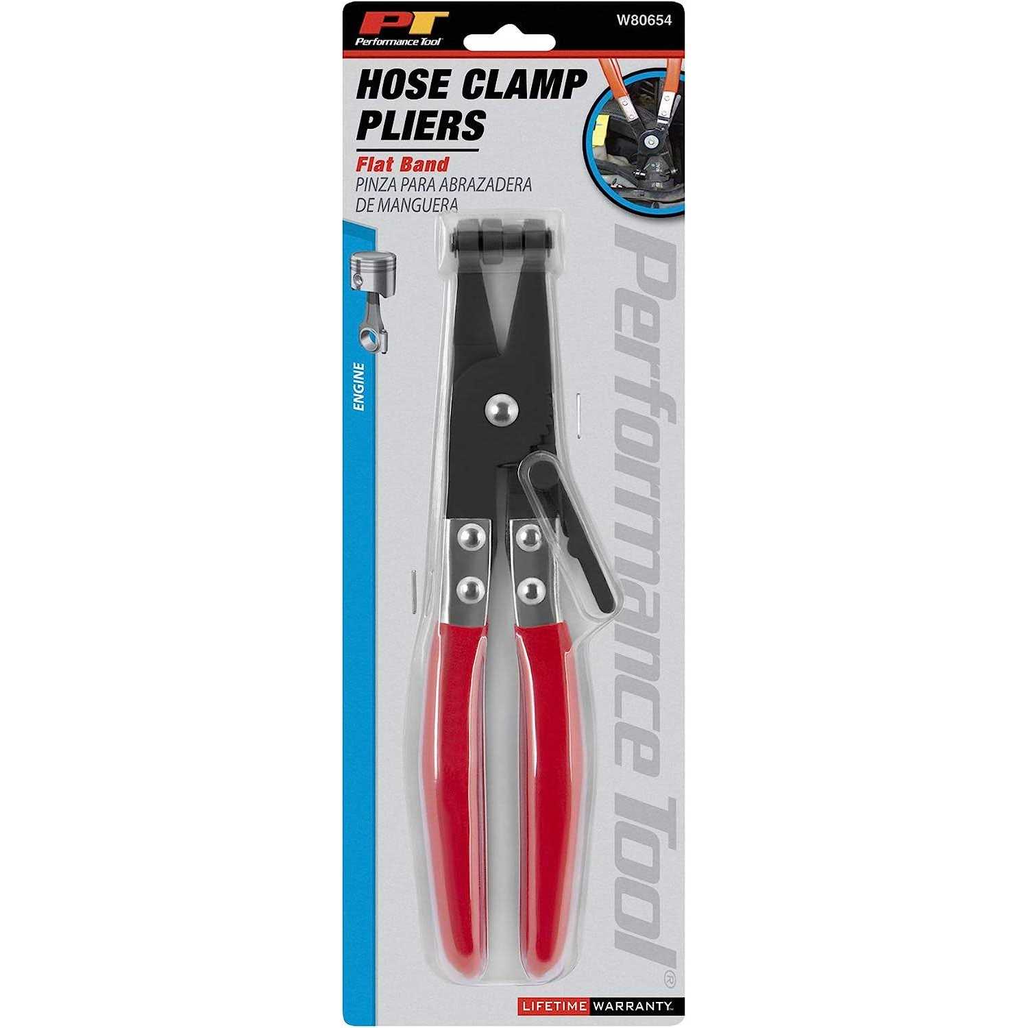 Performance Tool W80654 Flat Band Hose Clamp Pliers - Image 5