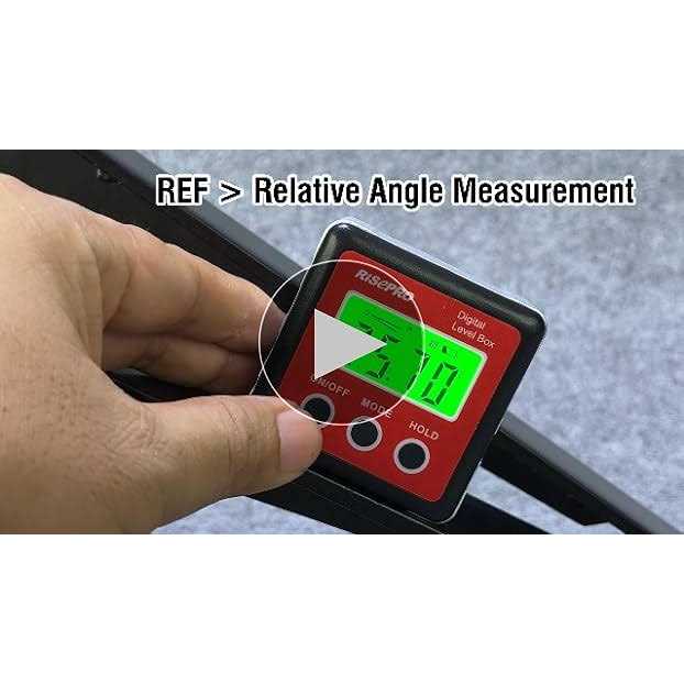Risepro Digital Level Box Angle Gauge Protractor Inclinometer Bevel Box - Image 5
