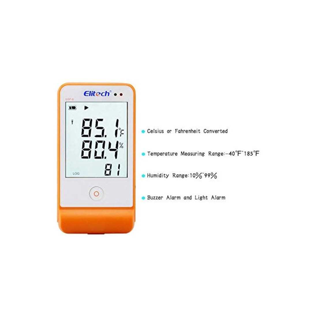 Elitech temperature humidity digital data logger thermometer hardware
