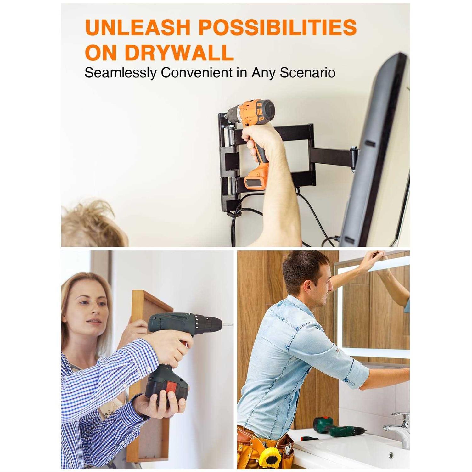 Mecurate Stud Finder Wall Scanner Sensor 5 in 1 Electronic Stud with LCD Display & Audio Alarm for Wood AC Live Wire Metal Studs Detection Joist - Image 5