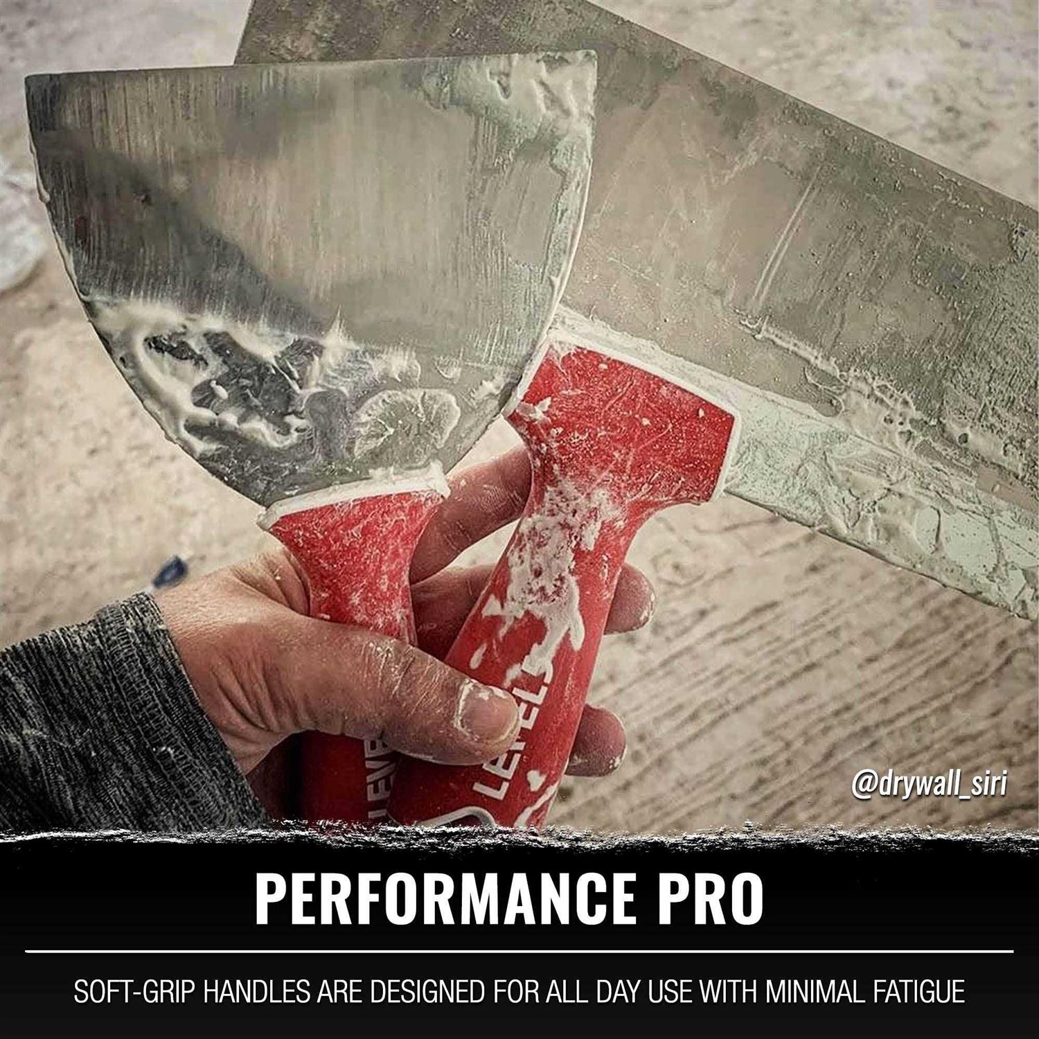 LEVEL5 Drywall Hand Tool Kit Stainless Steel - Image 2