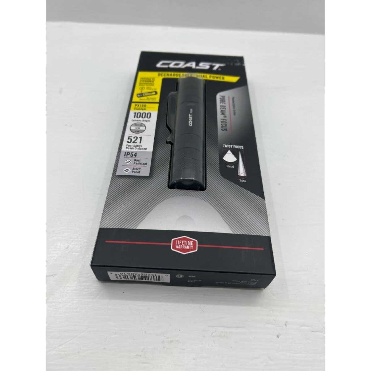 Coast Px15r 1000 Lumen Rechargeable Dual Power Ip54 Rated LED Flashlight - Image 4