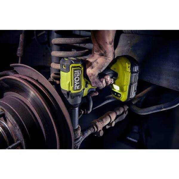 RYOBI ONE+ HP 18V Brushless Cordless Compact Impact Wrench 2.0 Ah Battery - Image 3