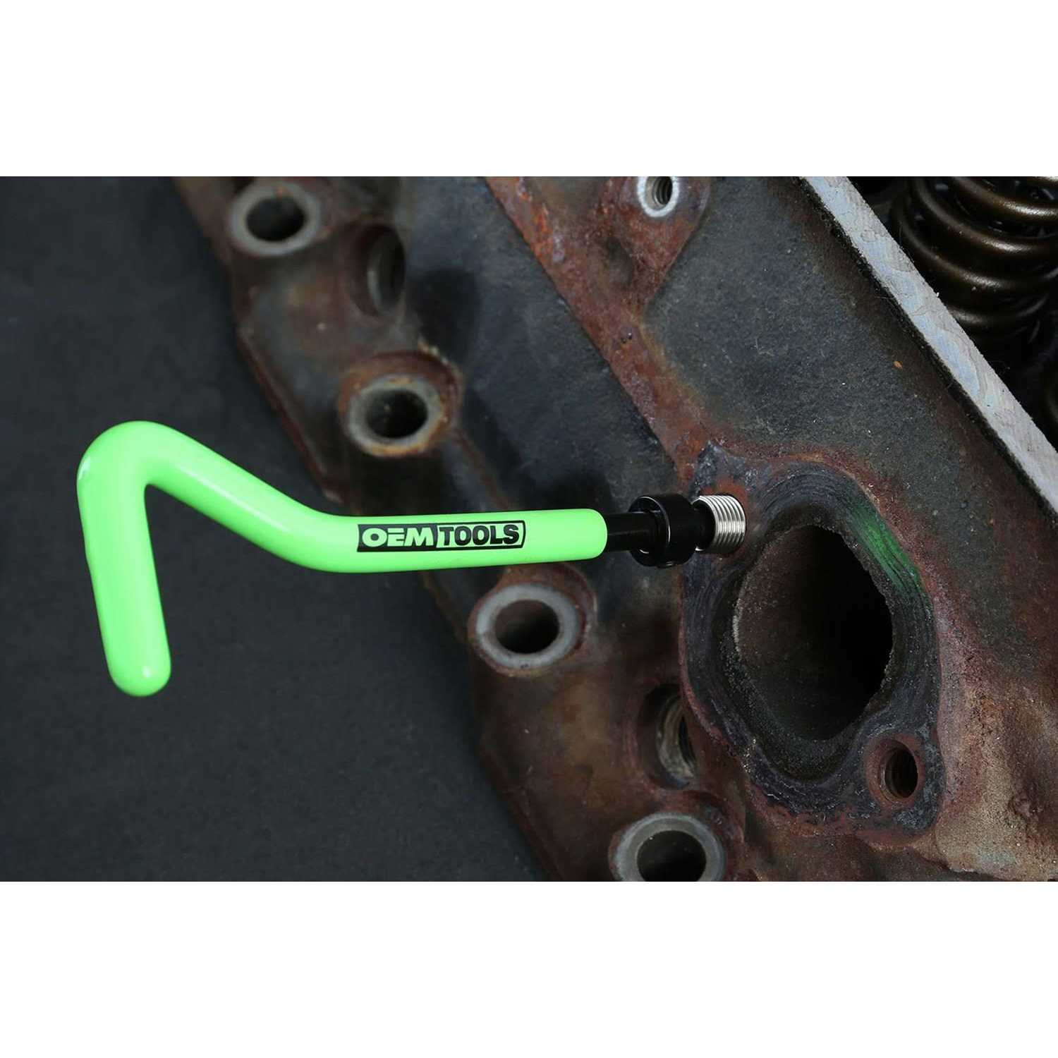 OEMTOOLS Stainless Steel Non Locking Helical Thread Repair Kit 6 mm 25626 - Image 3