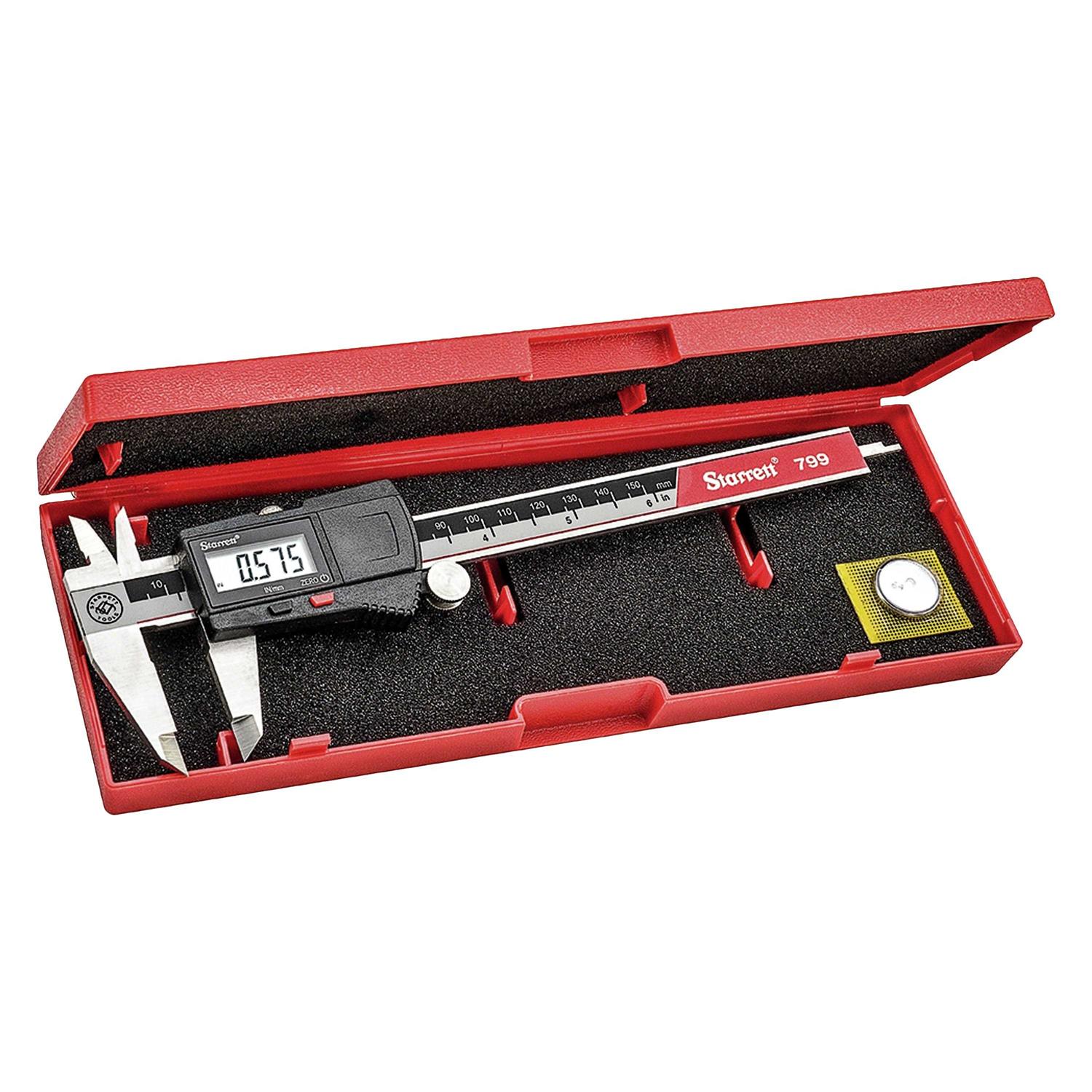 Starrett Stainless Steel Electronic Slide Caliper EC799A-6/150 - Image 4