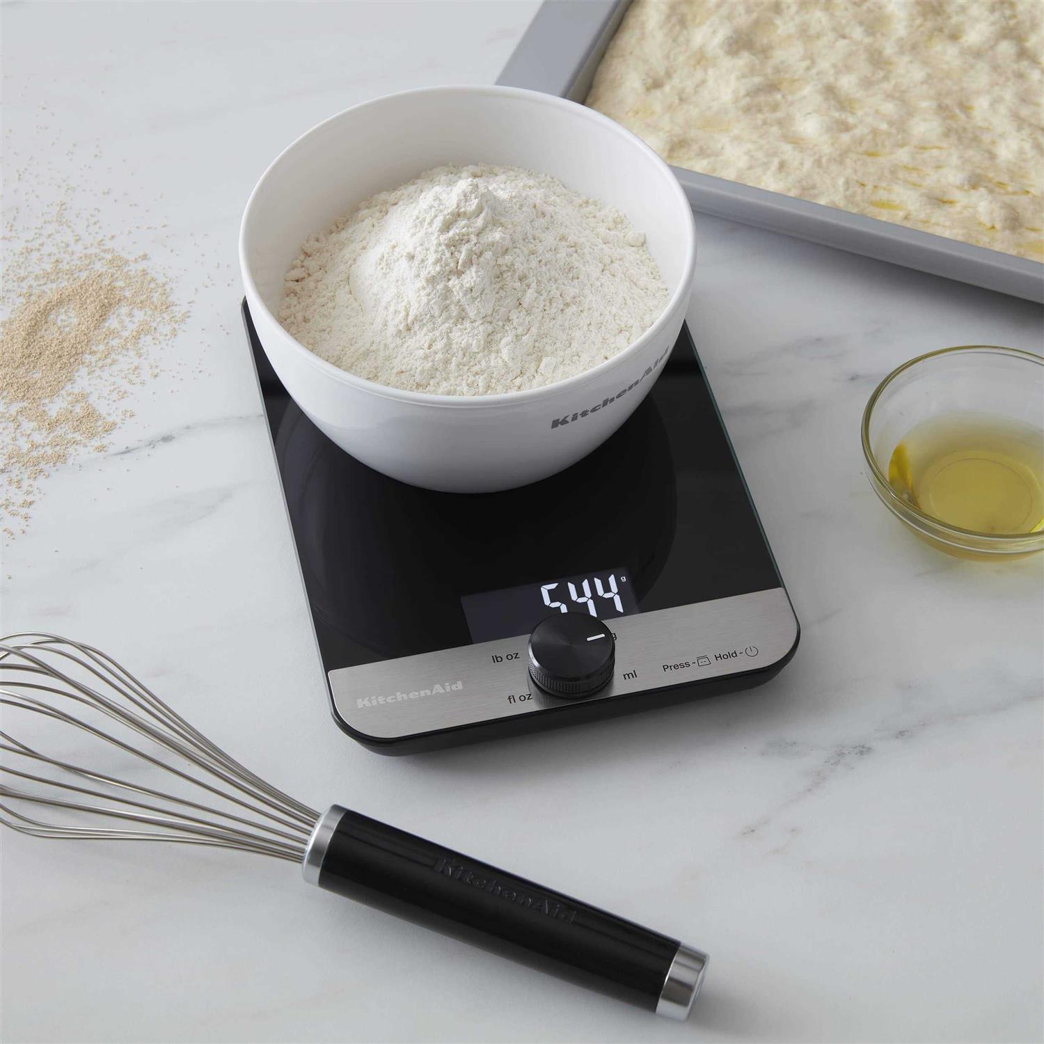 KitchenAid 11lb Glass Surface Kitchen Scale - Image 3