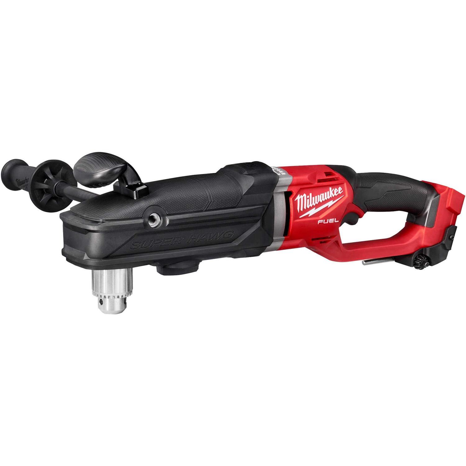 Milwaukee 2809-20 M18 FUEL Super Hawg Right Angle Drill - Image 3