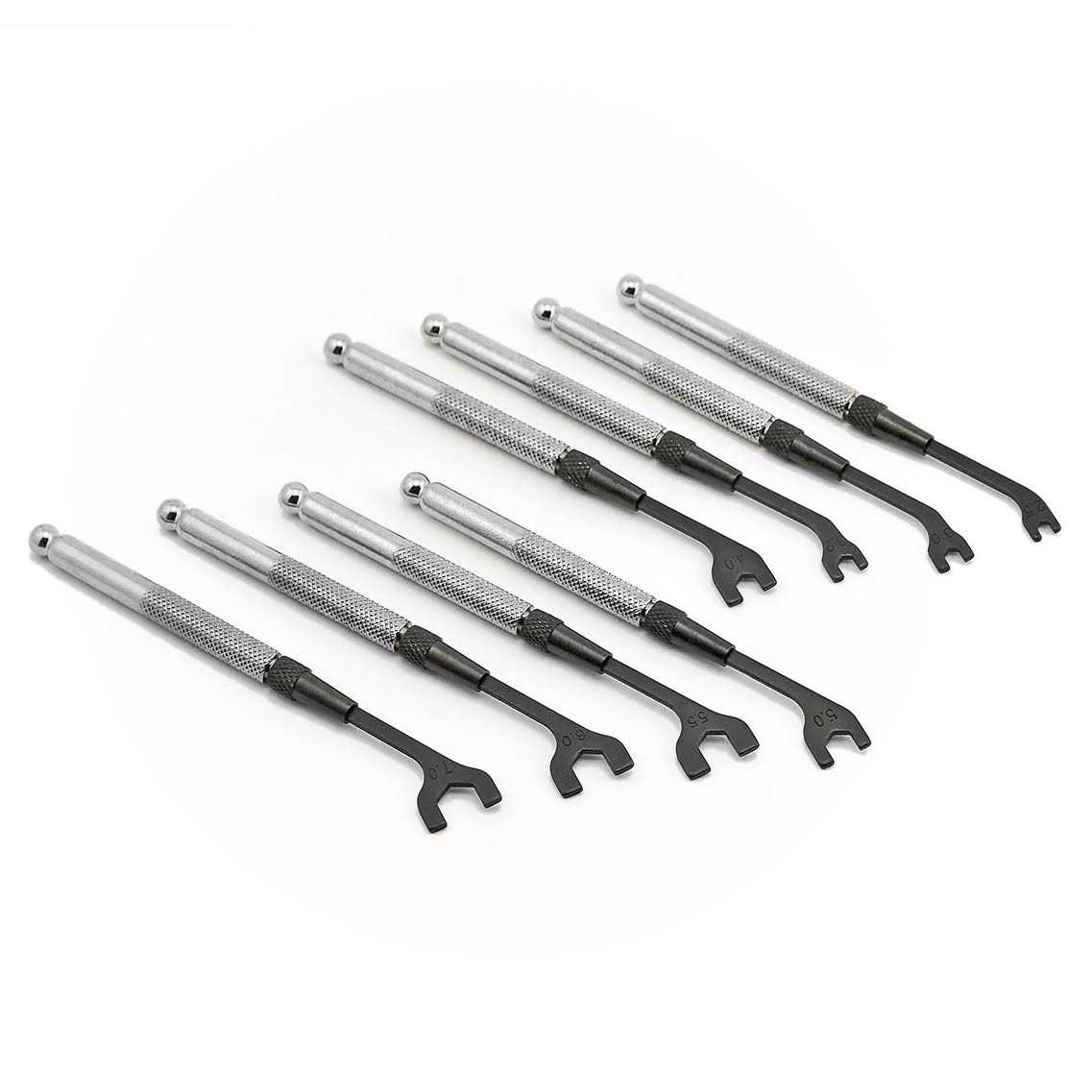 Moody Tools 8-Piece Open End Wrench Set 58-0161 - Image 5