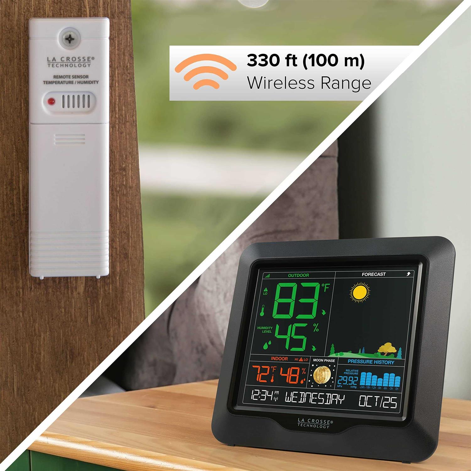 La Crosse Technology Wireless Color Forecast Station - Image 4