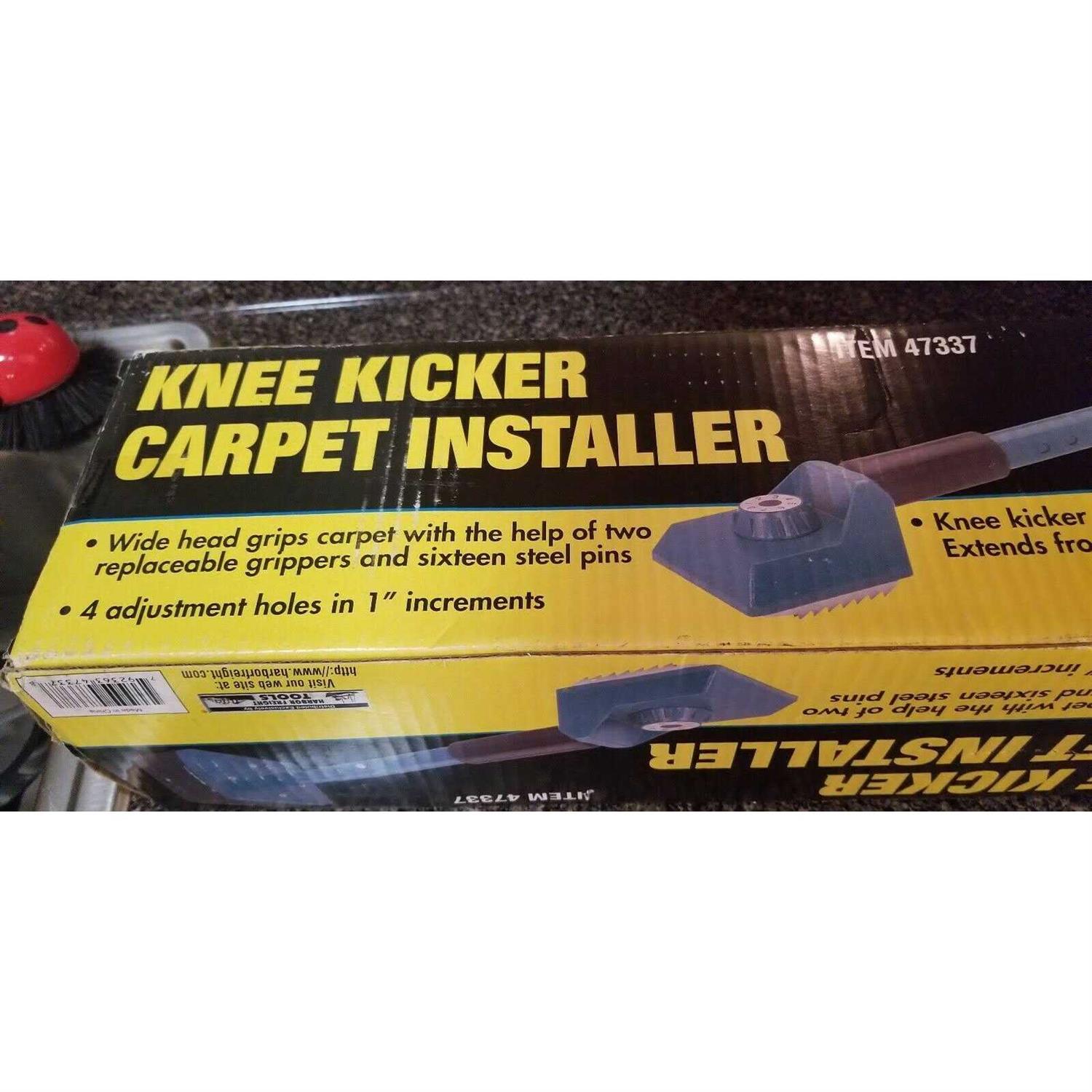 Finch & Mclay Floor Knee Kicker Carpet Installer with Telescoping Handle! Model 47337 - Image 3