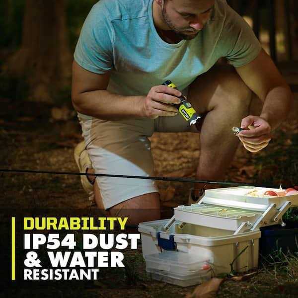 RYOBI USB Lithium Compact Flashlight Kit with 2.0Ah USB Lithium Battery - Image 4