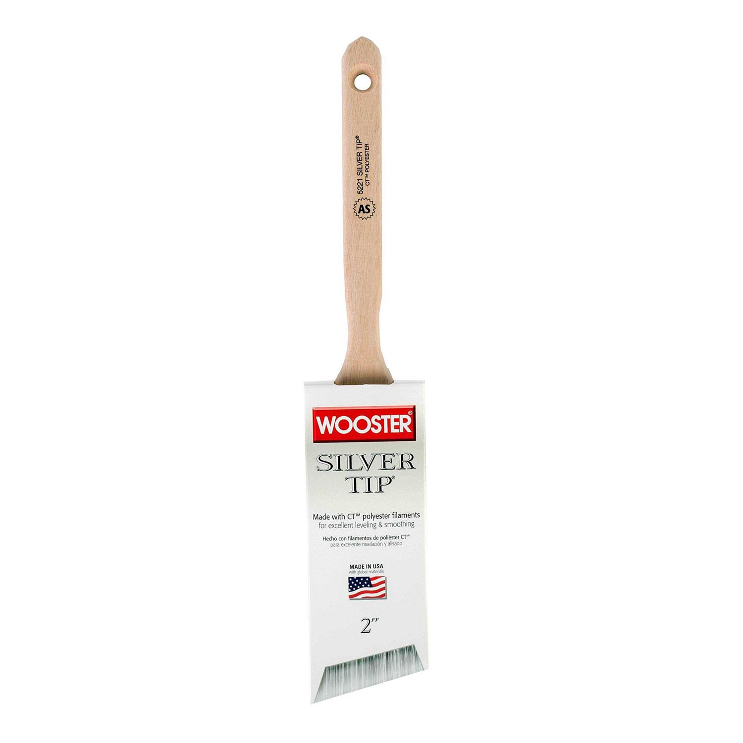 Wooster Silver Tip Angle Sash Paint Brush