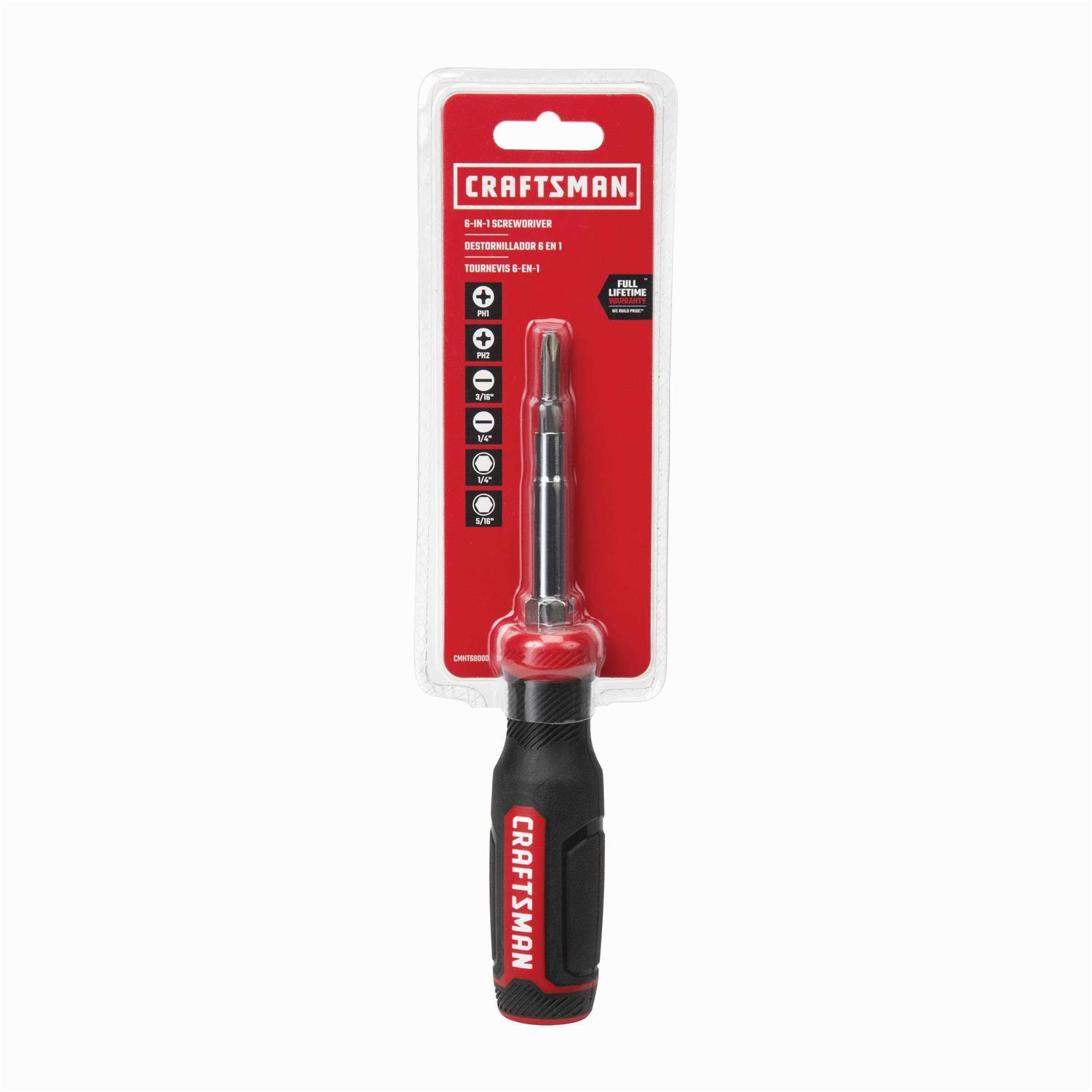 Craftsman 6 Piece Multi-Bits Screwdriver - Image 3
