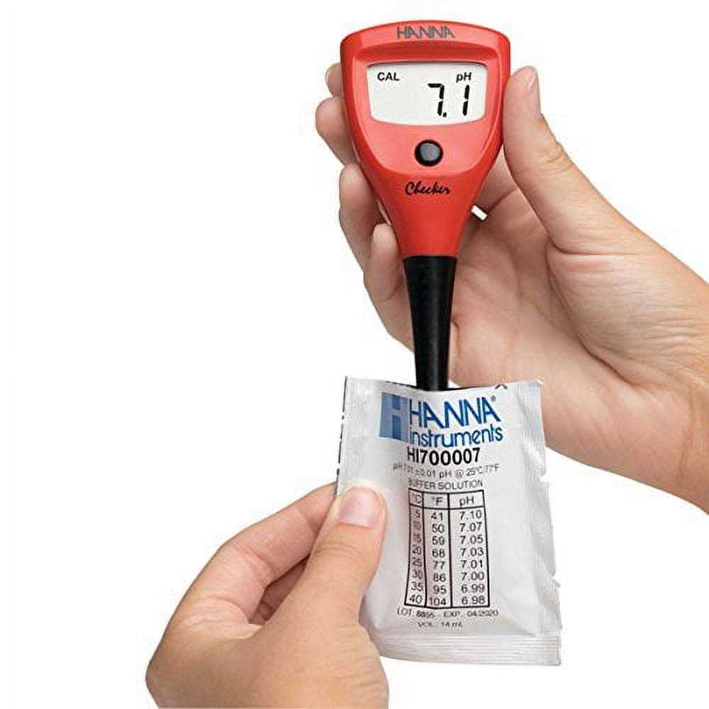 Hanna Instruments HI98103 Checker Ph Tester with Ph Electrode and Batteries - Image 3