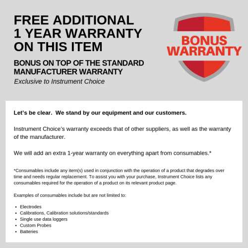 Hanna Instruments HI98103 Checker Ph Tester with Ph Electrode and Batteries - Image 5