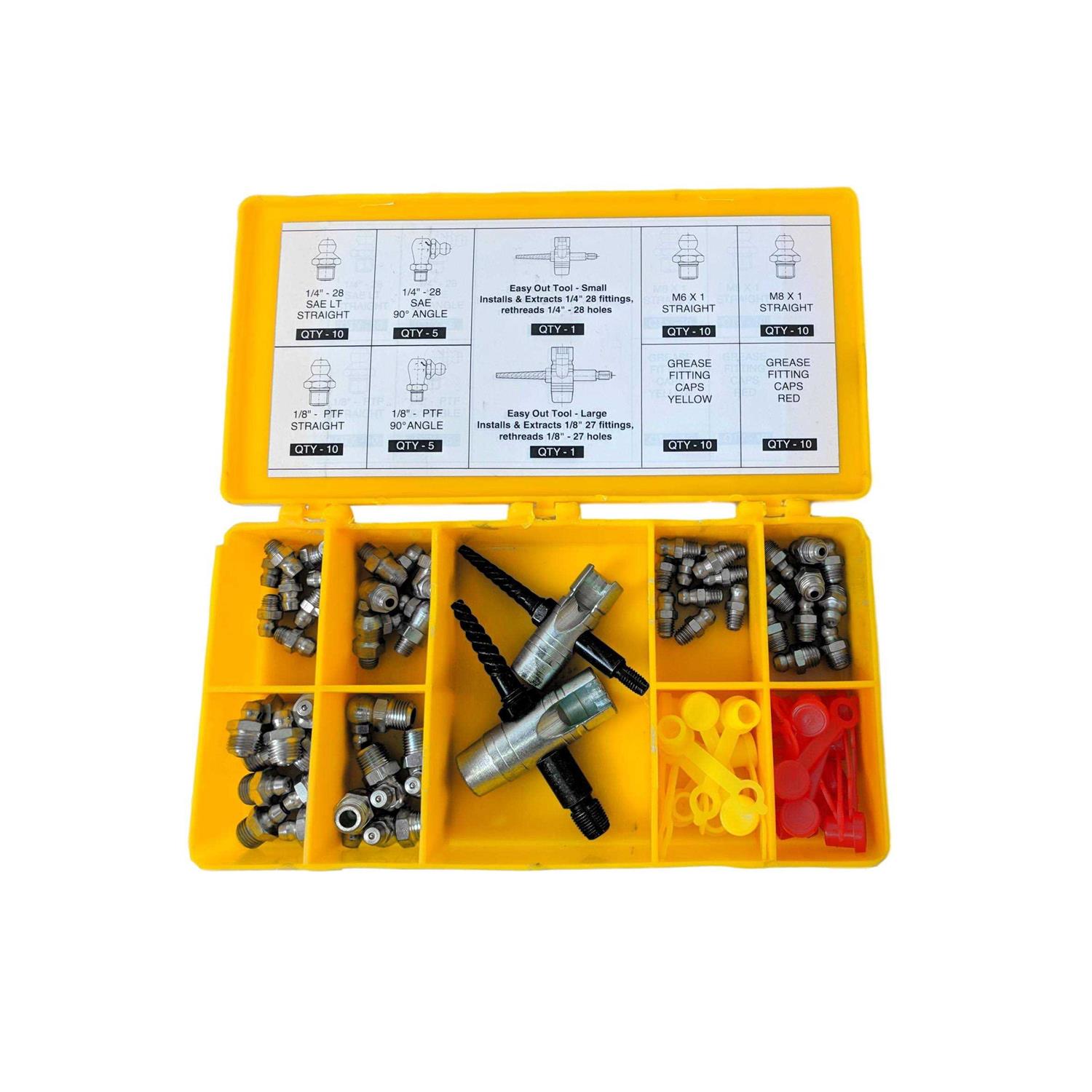 LockNLube Complete Grease Fitting Replacement Kit LNL143 - Image 5