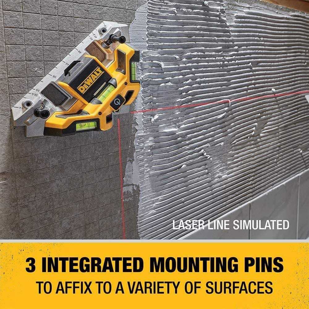 DEWALT DW0802 33 ft. Laser Square - Image 3