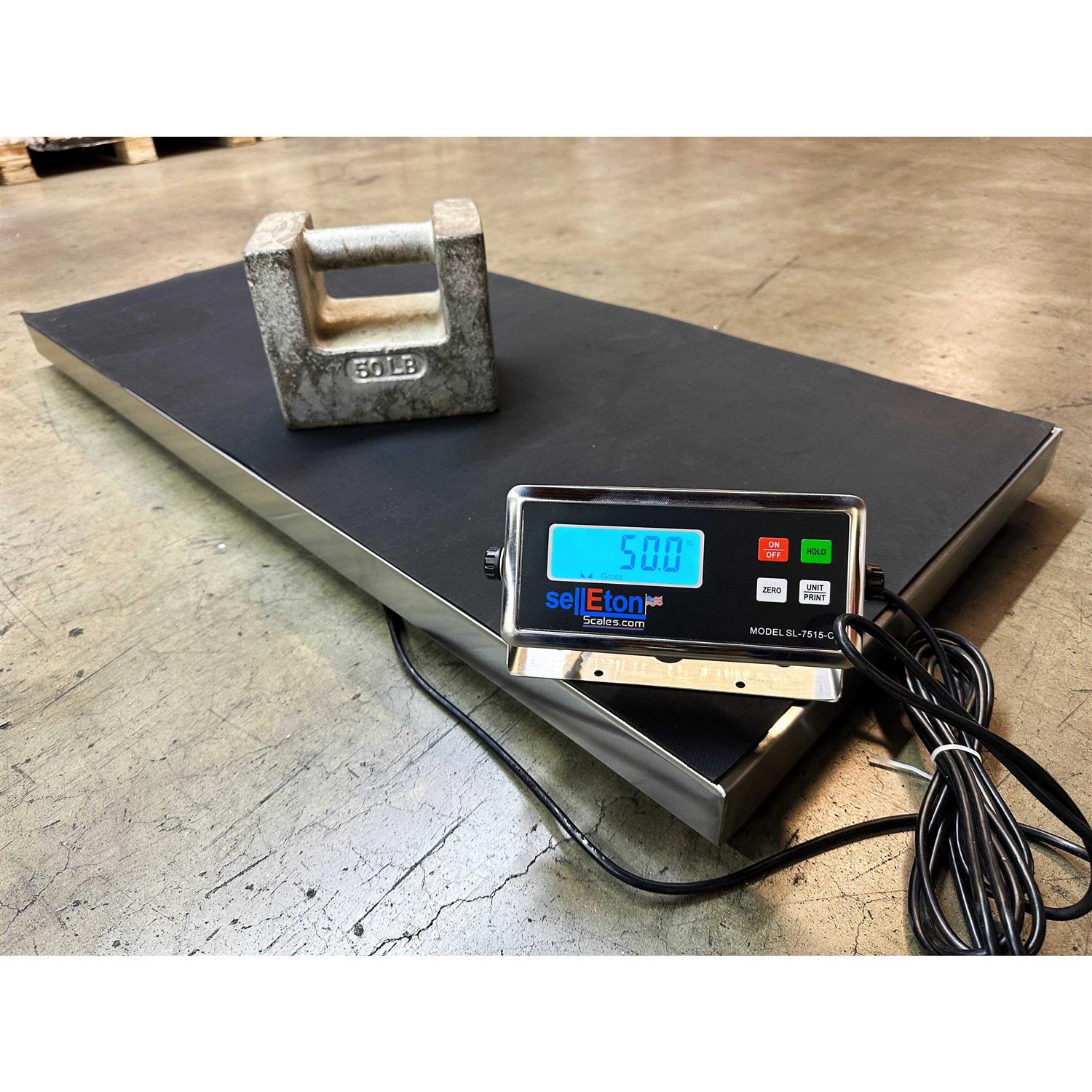 Purchase Livestock OP-922 Hog Vet Scale with Metal Casing & AC adapter - Image 4