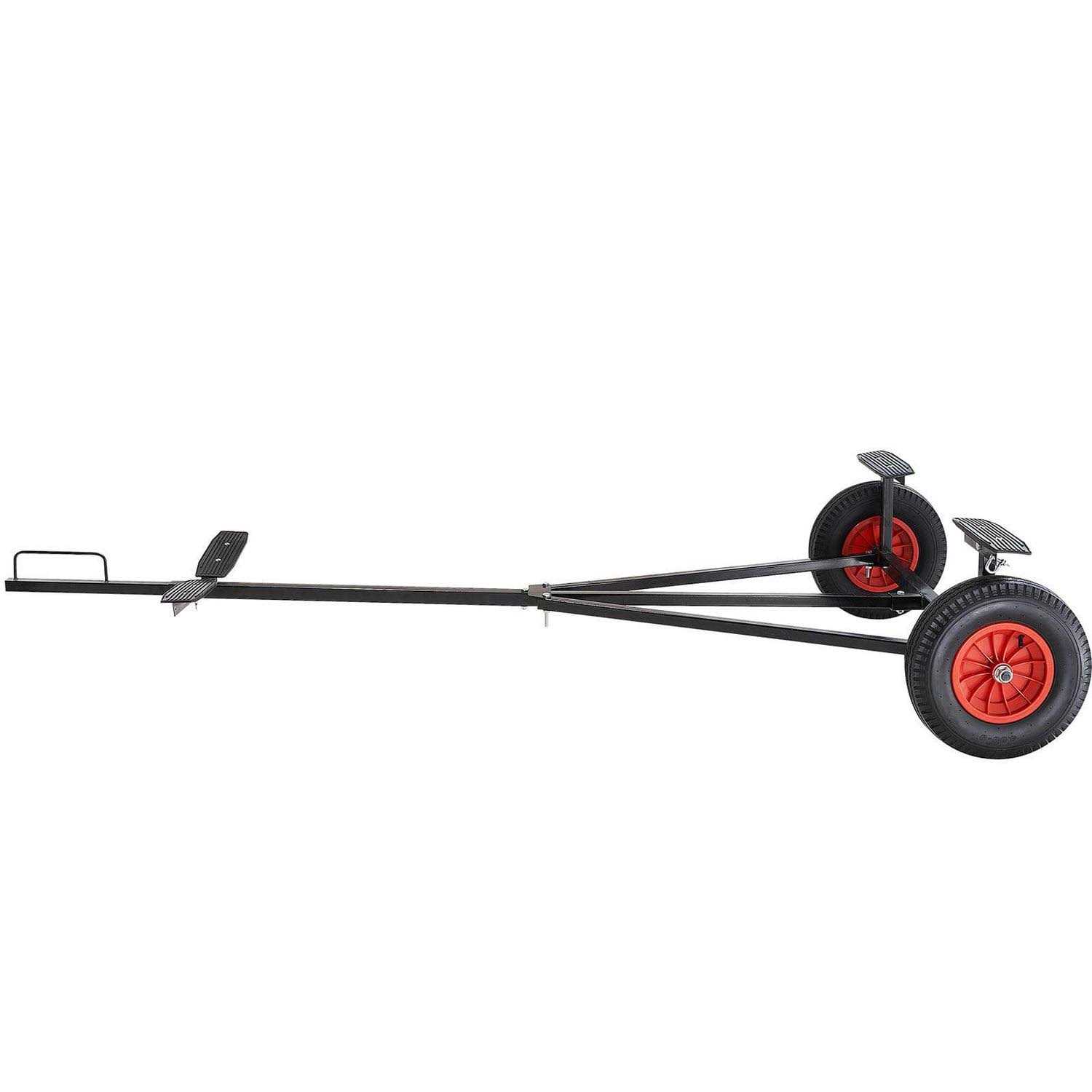 VEVOR Boat Trailer Dolly 420lbs Load Capacity Carbon Steel Trailer Mover with 96''-116'' Adjustable Length - Image 4