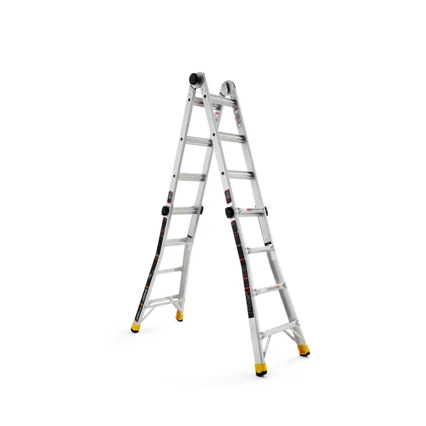 Gorilla Ladders 18 ft. Reach MPXA Aluminum Multi-Position Ladder with 300 lbs. L
