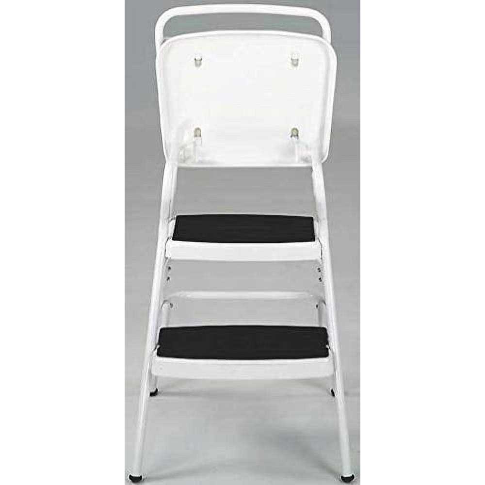Cosco Retro Counter Chair/Step Stool with Lift-up Seat - Image 4