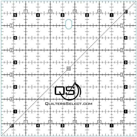 Quilters Select Non Slip Ruler - Image 4