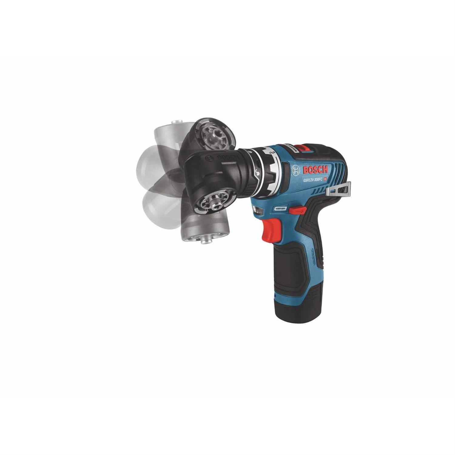 Bosch GSR12V-300FCB22 12V Max EC Brushless Flexiclick 5-in-1 Drill/Driver System - Image 5