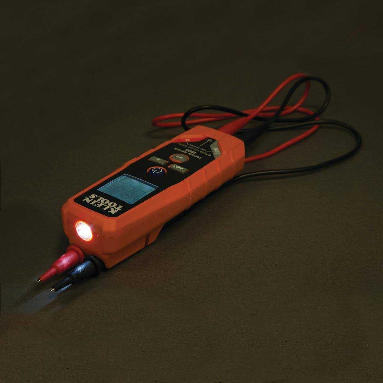 Klein Tools ET250 AC DC Voltage Continuity Tester - Image 3