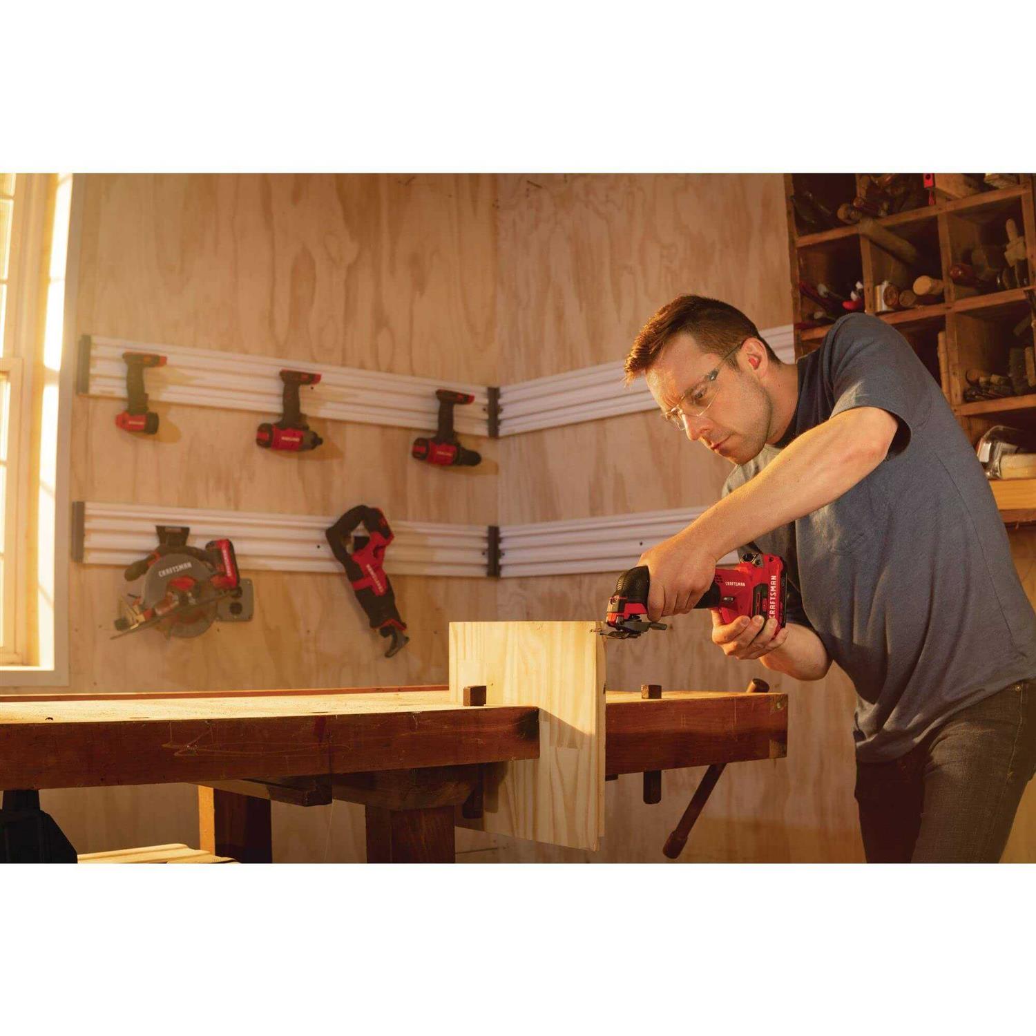 Craftsman V20 Cordless Oscillating Multi-Tool Kit - Image 3