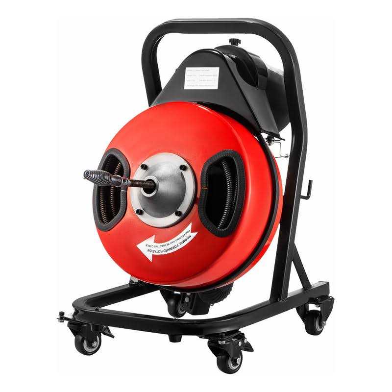 VEVOR Electric Drain Auger Drain Cleaner Machine Sewer Snake - Image 5