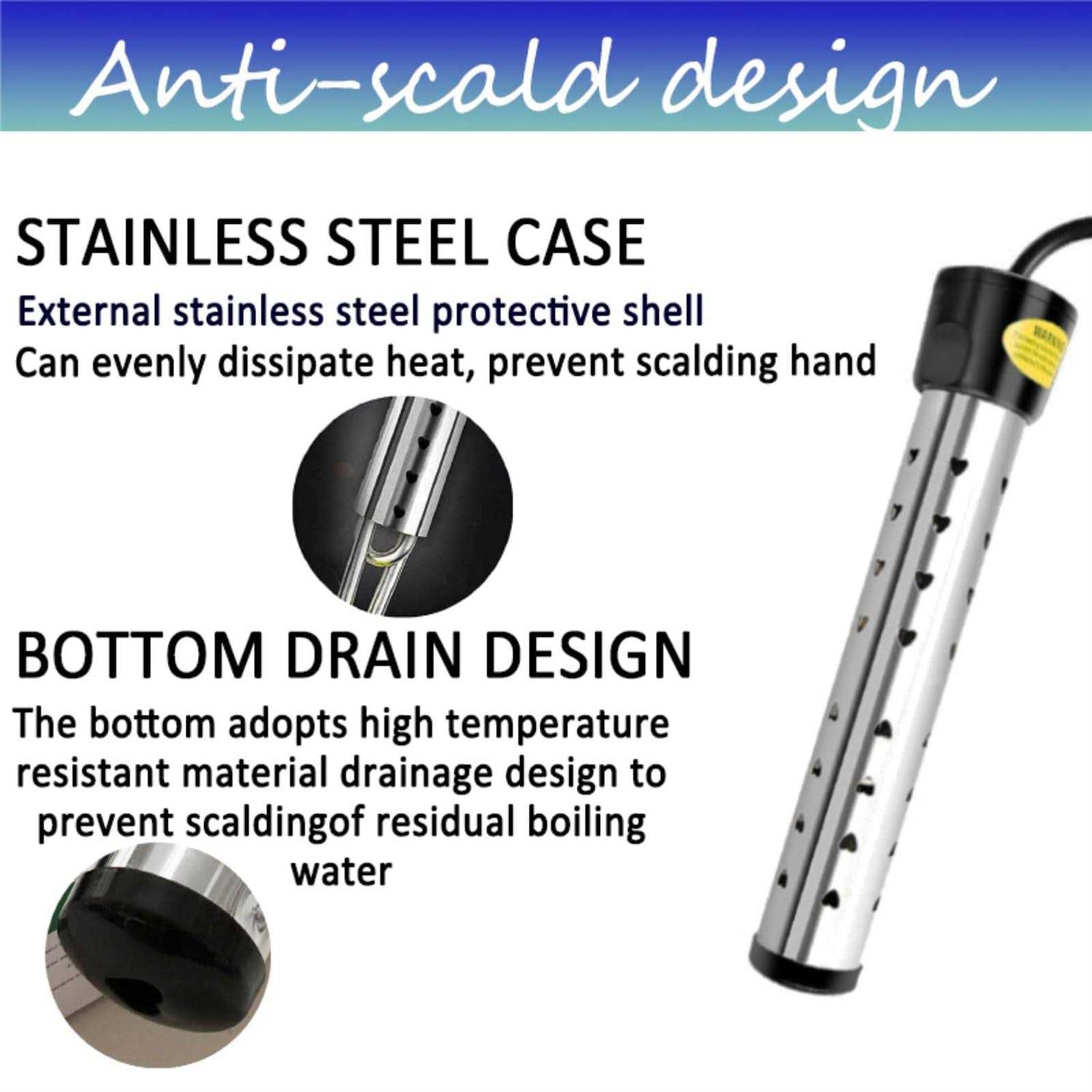 HAIYEATBNB Immersion Water Heater Electric Pool Heater for Inflatable Pool - Image 4