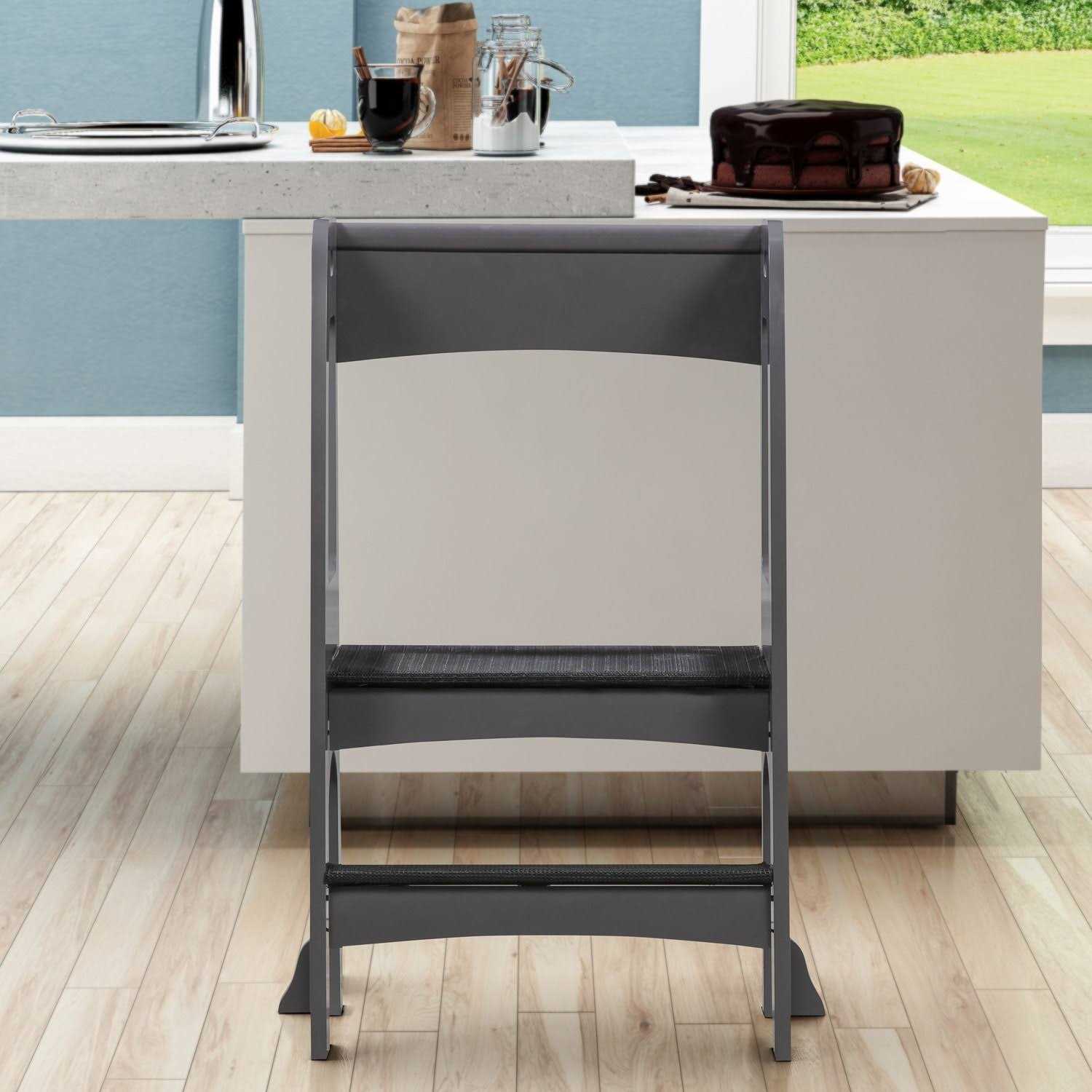 Kids on The Rise Kids Kitchen Step Stool by Naomi Home Finish