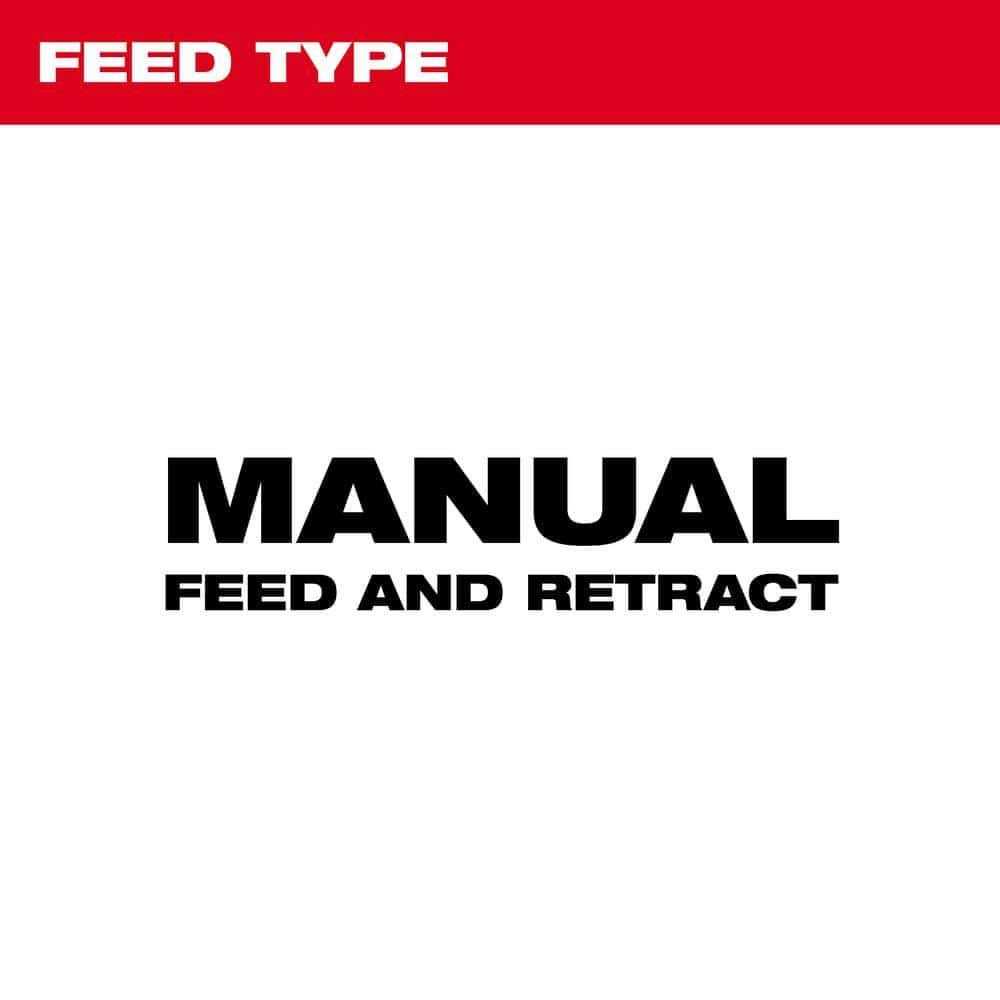 Milwaukee M12 12V Lithium-Ion Cordless Auger Snake Drain Cleaning Kit - Image 3