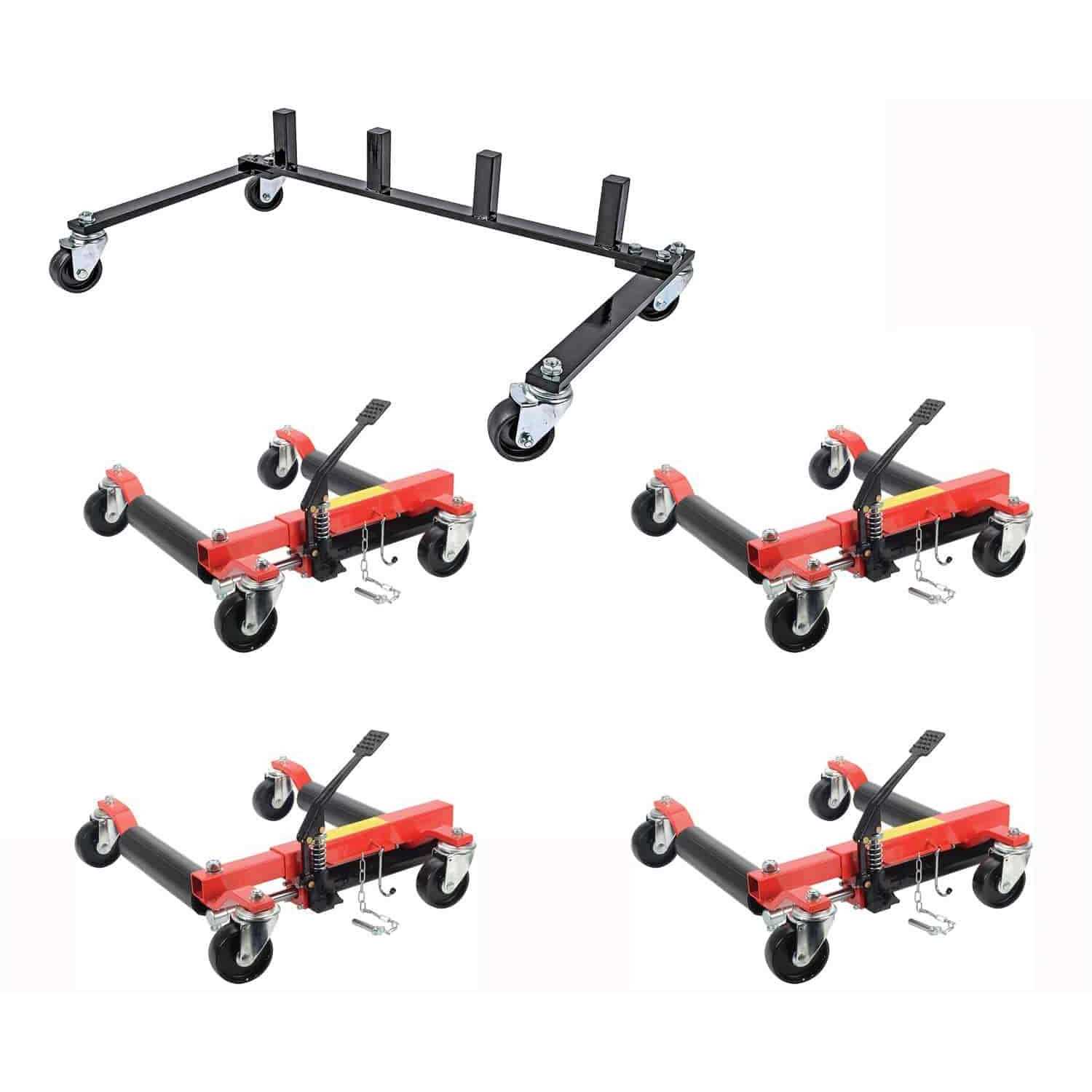 Jegs 81100 Hydraulic Vehicle Wheel Dolly - Image 5