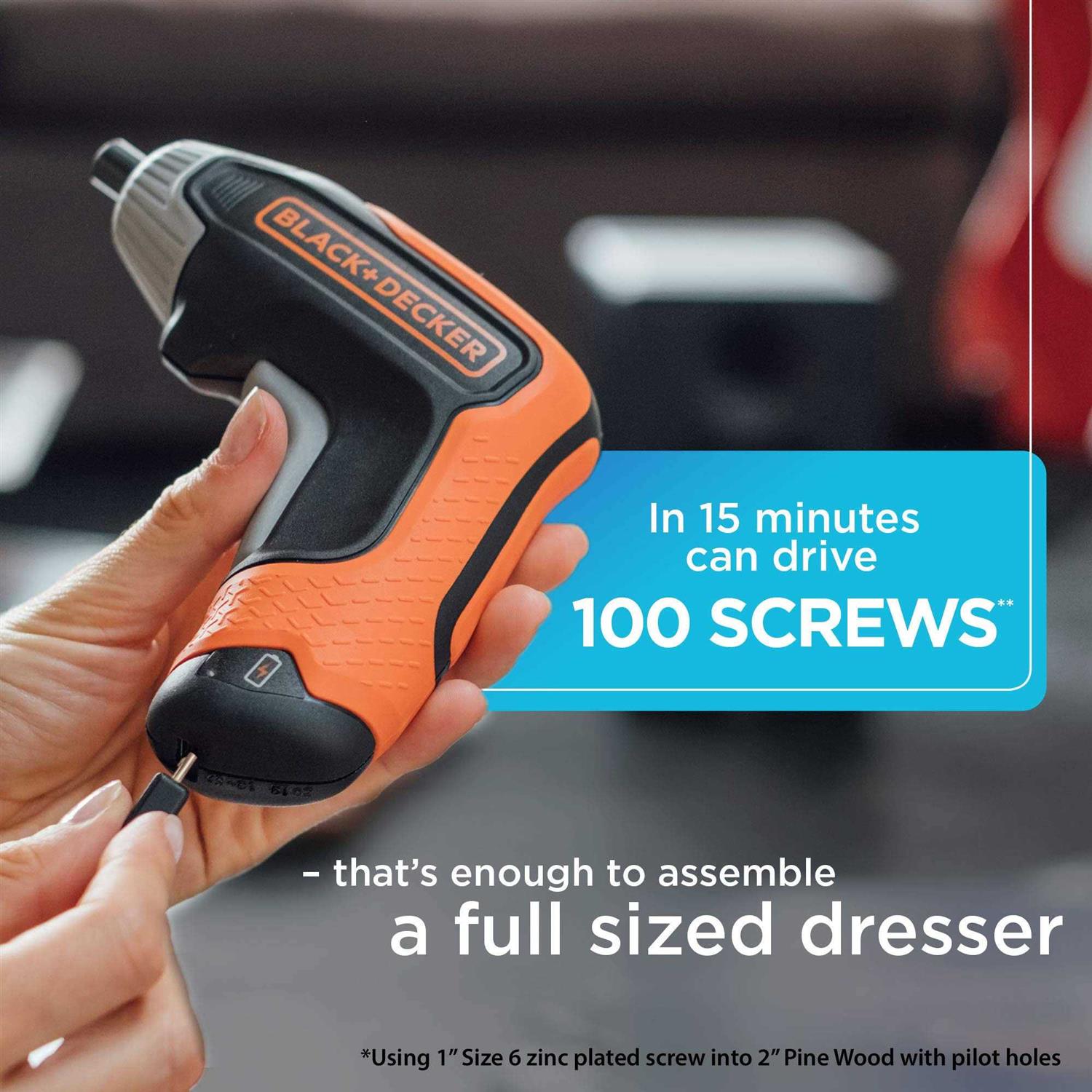 beyond by BLACK+DECKER 4V MAX* Cordless Screwdriver - Image 5
