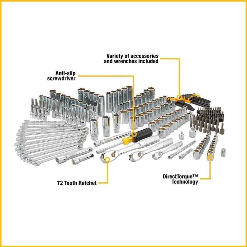 DeWalt DWMT81535 247 Piece Mechanics Tool Set - Image 3