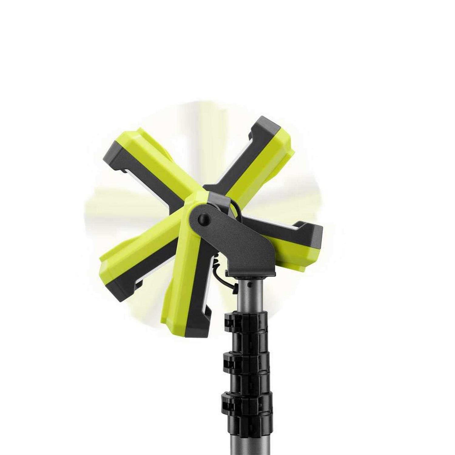 RYOBI ONE+ 18V Cordless Hybrid LED Tripod Stand Light P782 - Image 5