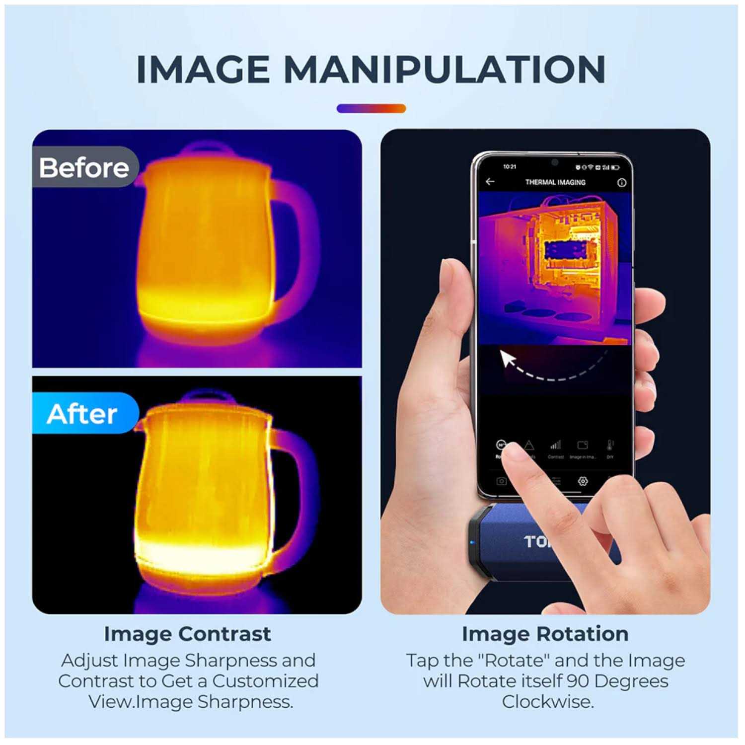 Topdon TC001 Portable Thermal Imaging Camera - Image 4