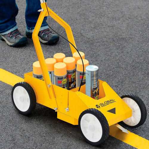 Global Industrial Line Striper 20 oz. Aerosol Spray Can Capacity 691670 - Image 4