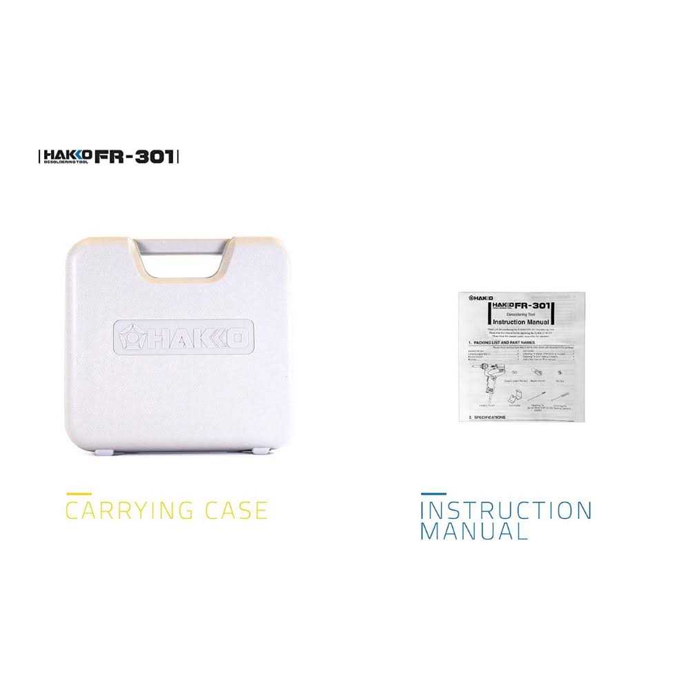 Hakko FR-301 Portable Desoldering Tool - Image 5